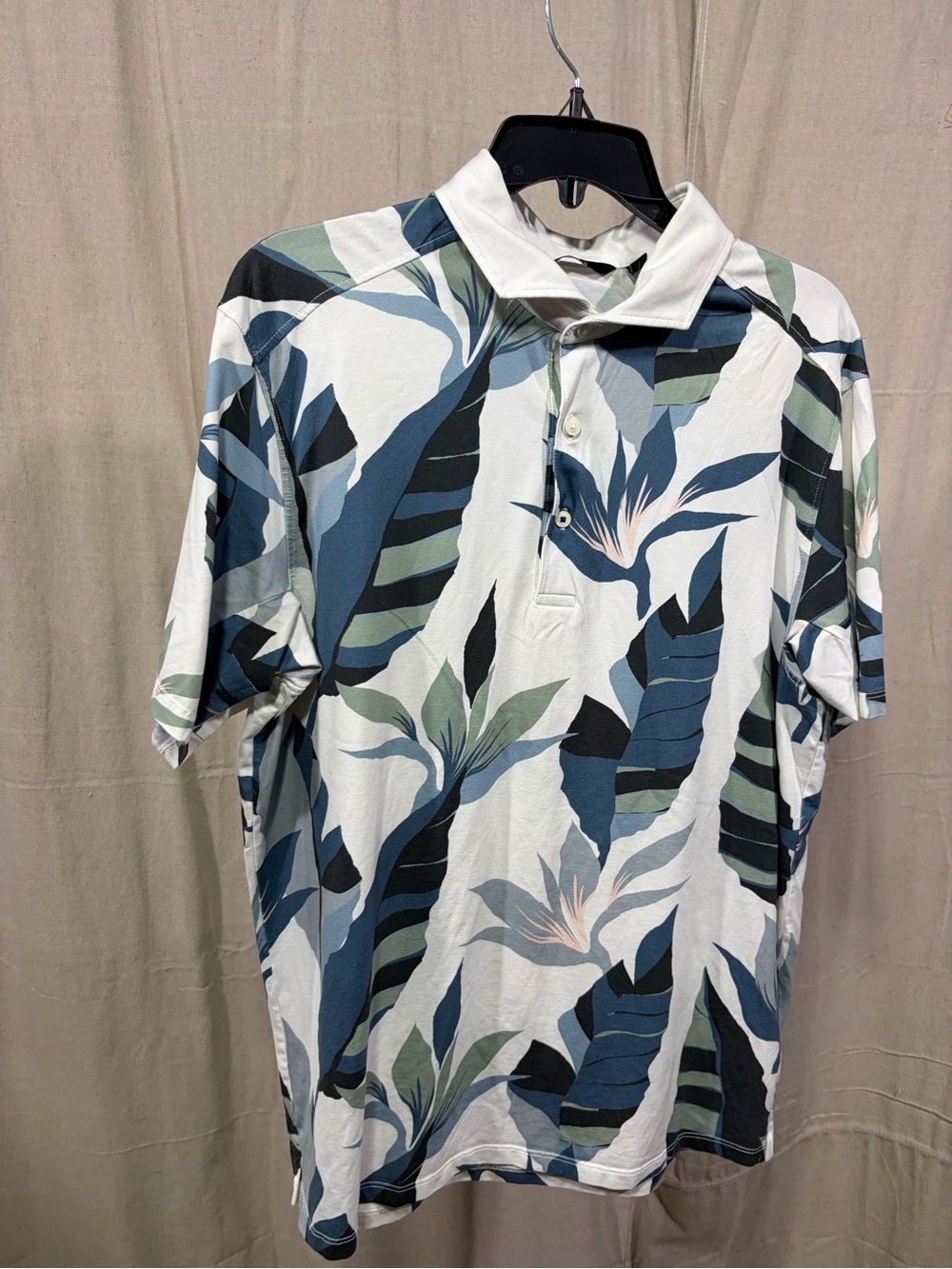 Radmor Taylor Plantae Print Golf Polo